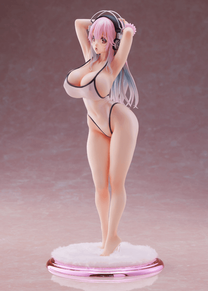 Omnifyr Super Sonico White Swimsuit Figure - PVC Model - Omnifyr