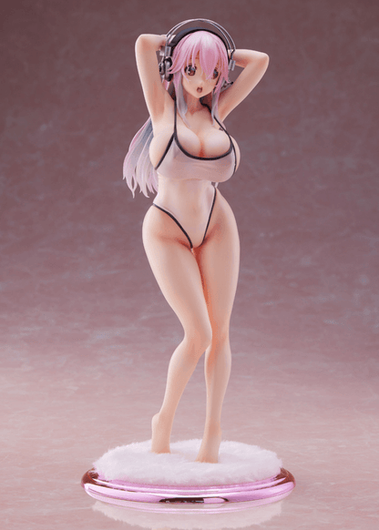 Omnifyr Super Sonico White Swimsuit Figure - PVC Model - Omnifyr